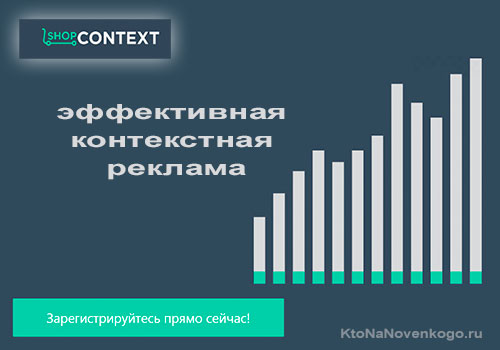 ShopContext - контекстная реклама для интернет магазинов