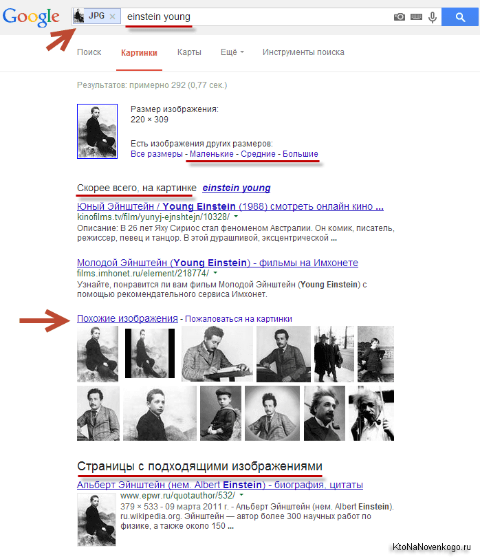Результаты Гугл поиска по картинке