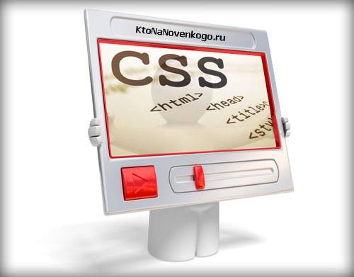 Отображение кода CSS на дисплее