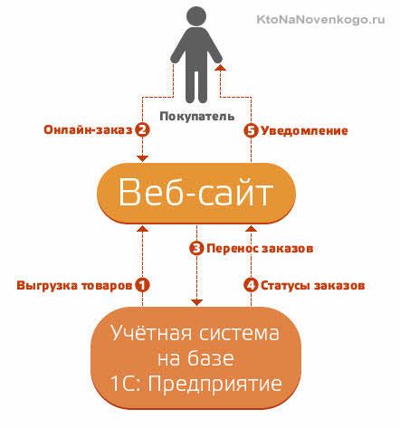 Интеграция сайта с 1с как сделать