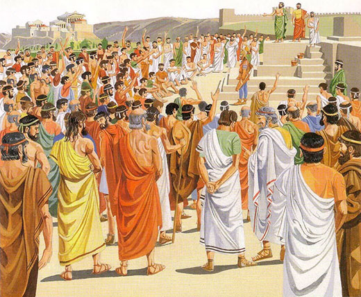 Собрание в Древней Греции